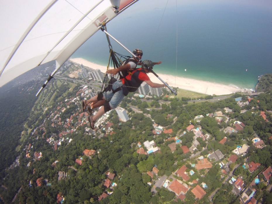 Rio Asa Delta Hang gliding lesson