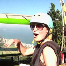 Hang Gliding in Rio is just AMAZING