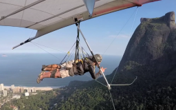 INCRÍVEL voo de asa delta no Rio