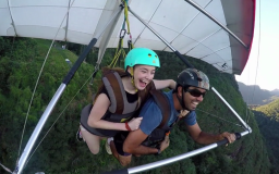 Hang Gliding in Rio make people happy :)