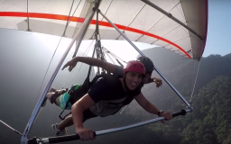 Flying with Gonzalo in Rio de Janeiro