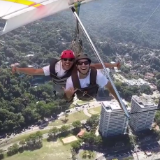 Hang gliding in Rio de Janeiro is just AMAZING