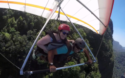 Hang gliding with Jennifer Pennell in RIO! AMAZING FLIGHT!